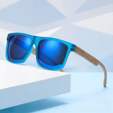 Bamboo Sunglasses Vintage Style UV400 Protection