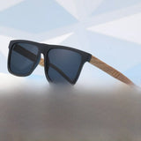 Bamboo Sunglasses Vintage Style UV400 Protection
