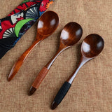 Spoon Wooden Spoons for Cooking Utensil Ice Cream Coffee Tea Soup Spoon Dinner Tableware Kitchen Teaspoon Catering Supplies