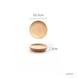 Japanese-Style Solid Oak Trays and Plates