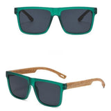 Bamboo Sunglasses Vintage Style UV400 Protection