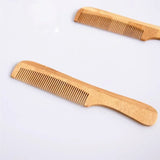 Handmade wooden bamboo comb, natural anti-static massage and hair care comb, men's & women's