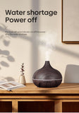 High Quality Aromatherapy Essential Oil Diffuser - Wood Grain Remote Control  Air Humidifier