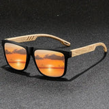Bamboo Sunglasses Vintage Style UV400 Protection