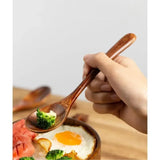 Spoon Wooden Spoons for Cooking Utensil Ice Cream Coffee Tea Soup Spoon Dinner Tableware Kitchen Teaspoon Catering Supplies