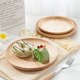 Japanese-Style Solid Oak Trays and Plates
