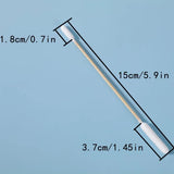 Pet Cotton Swabs With Bamboo Handles, 6 Inches Long, Gentle Cleaning Solution For Dogs &  Ear/Eye