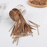 Disposable Toothpick Carbonized Bamboo - Eco-friendly Single Head - 800 pieces