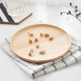 Japanese-Style Solid Oak Trays and Plates