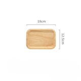 Japanese-Style Solid Oak Trays and Plates