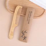 Handmade bamboo comb