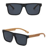 Bamboo Sunglasses Vintage Style UV400 Protection