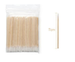 Makeup and personal cleaning 300 pcs disposable cotton swabs - Lint Free  - Micro