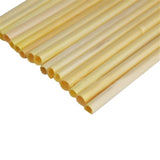 Natural Wheat Straw - 100% Biodegradable - 100 pieces (new)