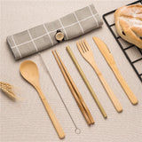Bamboo Cutlery Set - Knife: Korean style