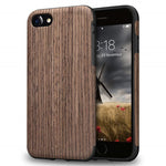 Natural Wood Grain Phone Case - iPhone 7 8 6 6S X XS MAX XR Coque
