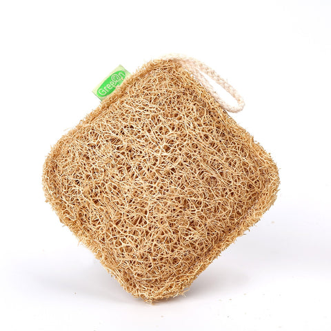 Eco Kitchen Sponge - Dish Cleaning Brush - Handmade Loofah Scrubber (new)