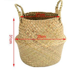 Handmade Bamboo Storage Basket - Home Décor