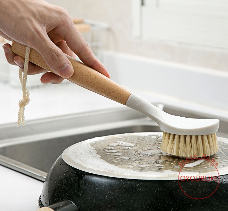 Bamboo Kitchen Sisal Dish Cleaning Brushes Set Natural Eco Friendly  Detachable With Wooden Handle For Kitchen Tools - Buy Bamboo Kitchen Sisal Dish  Cleaning Brushes Set Natural Eco Friendly Detachable With Wooden