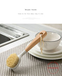 Bamboo Kitchen Dish Brush -  Multi-function