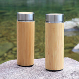 Bamboo & Stainless Steel Flask | 350ml & 400ml