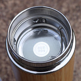 Bamboo & Stainless Steel Flask | 350ml & 400ml