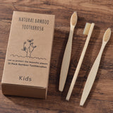 Parent & Child Packs 10-20pcs Soft Bristle Bamboo Toothbrush